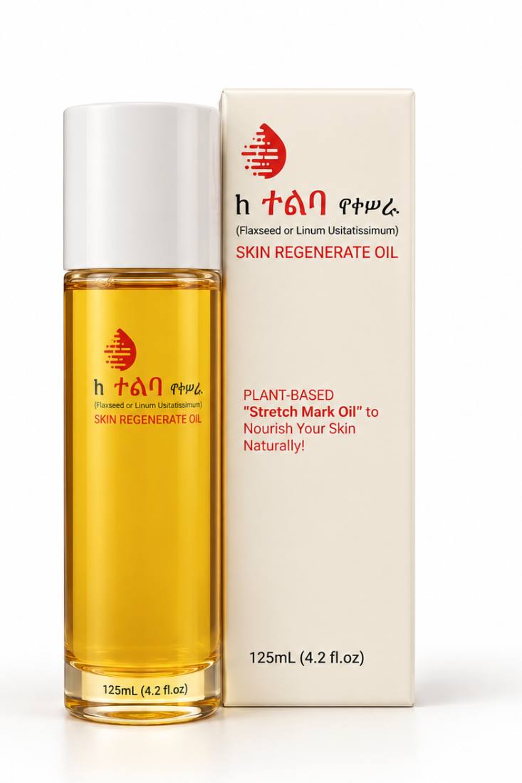 Stretch Mark Remover oil - Made of Flaxseed